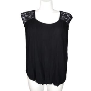 Lovesick High low lace detail top size 2